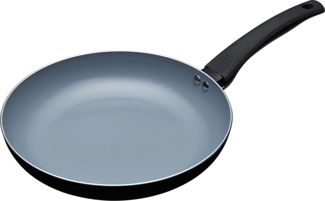 MasterClass Eco Inductie Braadpan met Keramische Chemischevrije Anti-aanbaklaag - Aluminium / Ijzer Zwart / Blauw 26 cm