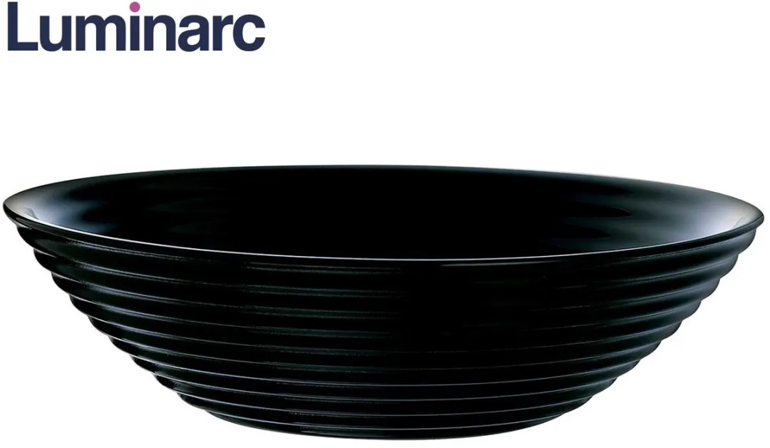 Luminarc Fruitschaal Zwart Glas 28cm