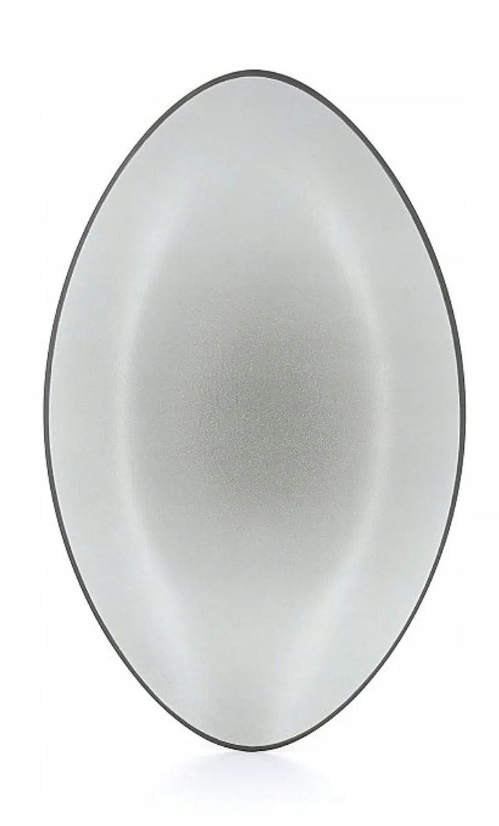Revol Equinoxe Ovale Schaal 35x22,3 cm Grijs - Hoogwaardig Porselein