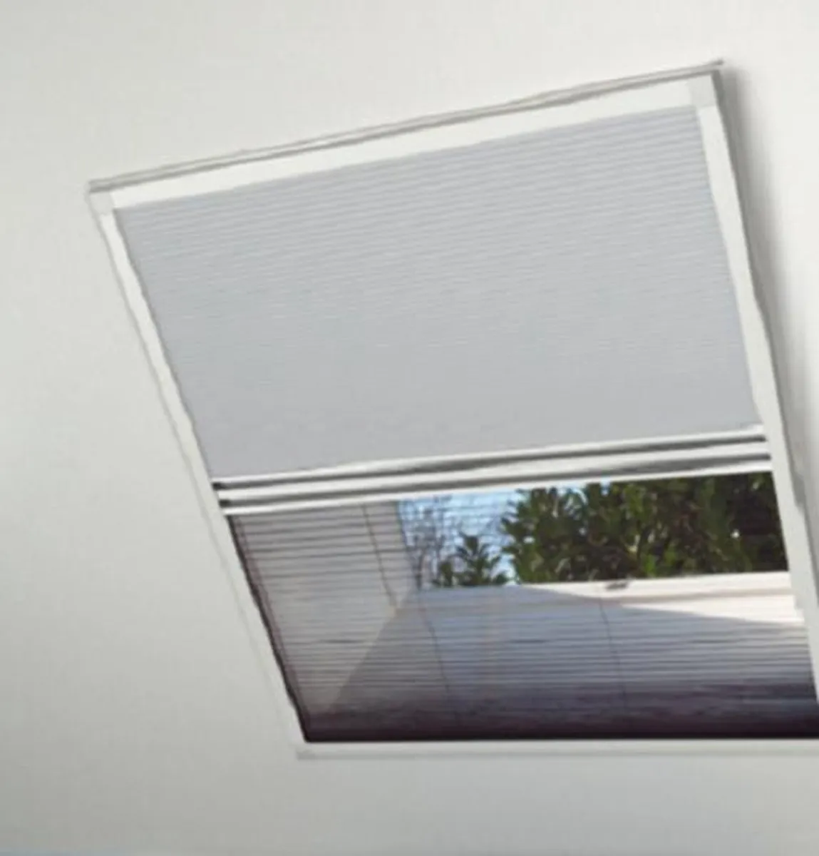 Bruynzeel Duo-Plissé S500 117x121cm - Dakraam - Wit - afbeelding 6 van 6