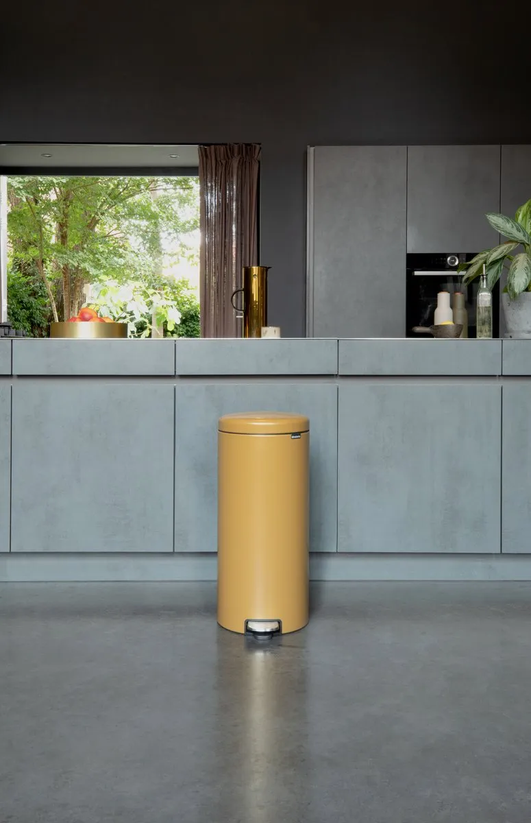 Brabantia NewIcon Prullenbak 30L - Warm Gold