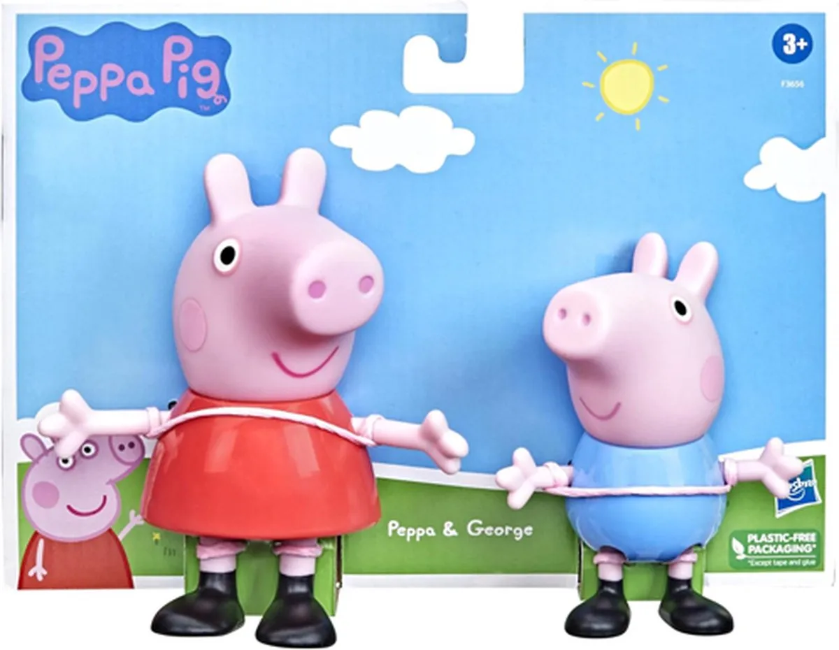 Hasbro Peppa & George Speelfiguren