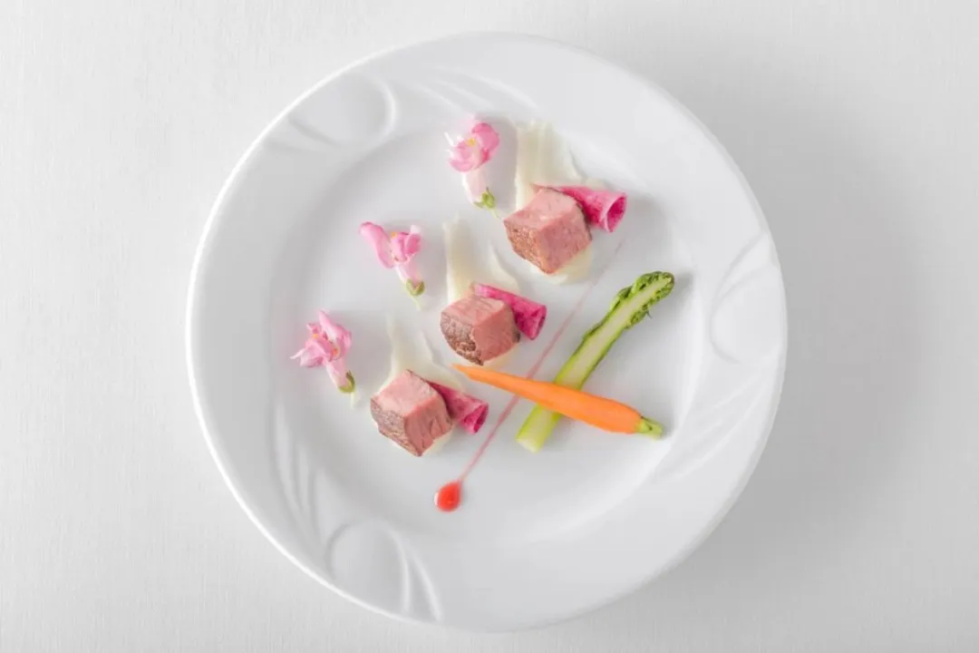 HENDI Plat Bord 24cm - Versterkt Porselein - Wit