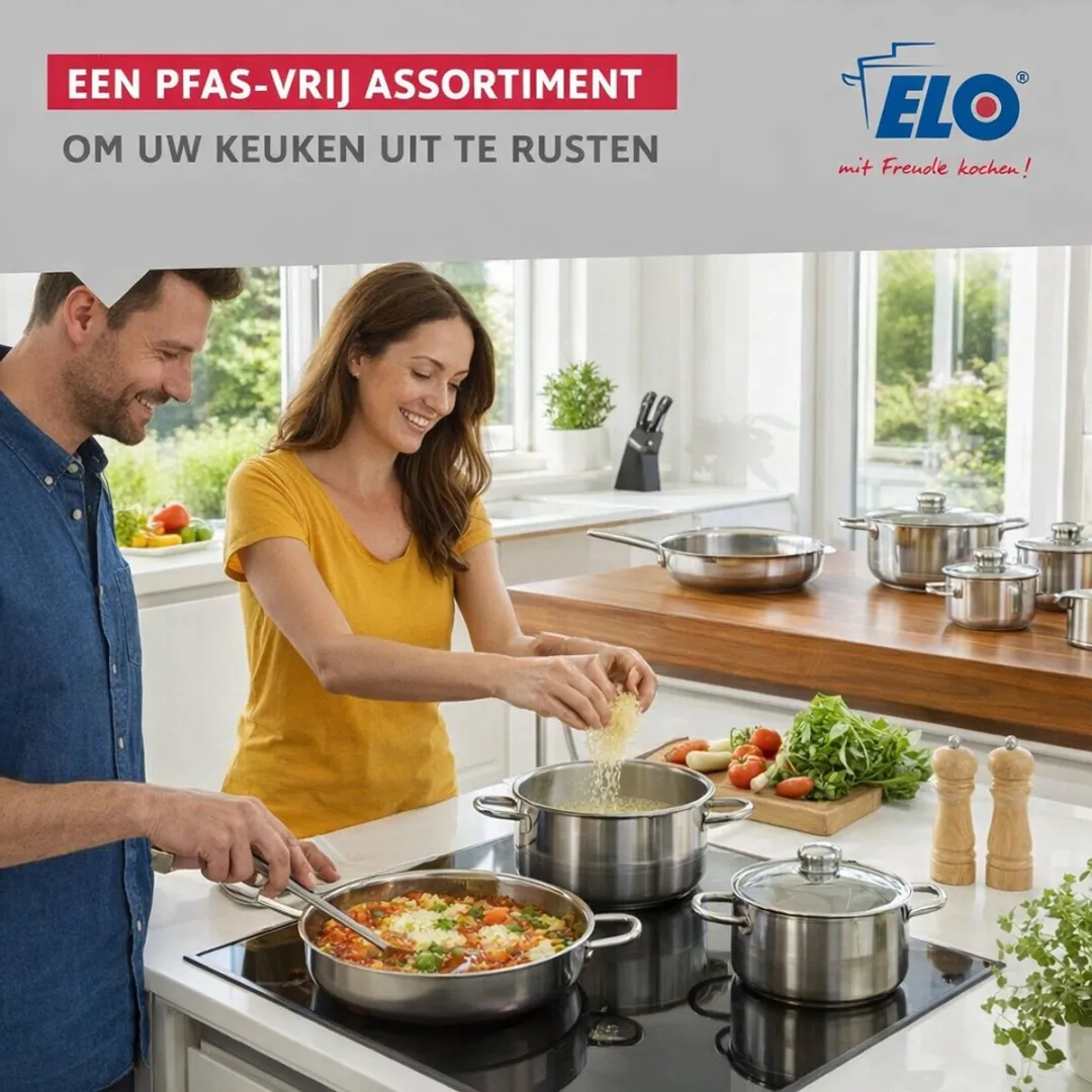 Fackelmann ELO 9873250 Keukenset - 3-delig 32/20/12cm - Roestvrij staal