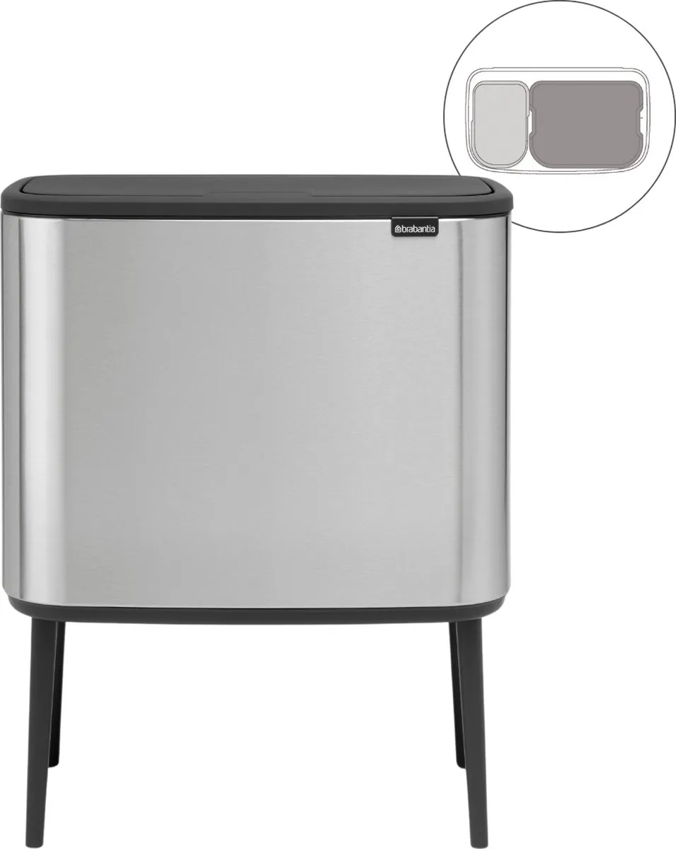 Brabantia Bo Touch Bin Prullenbak 34L