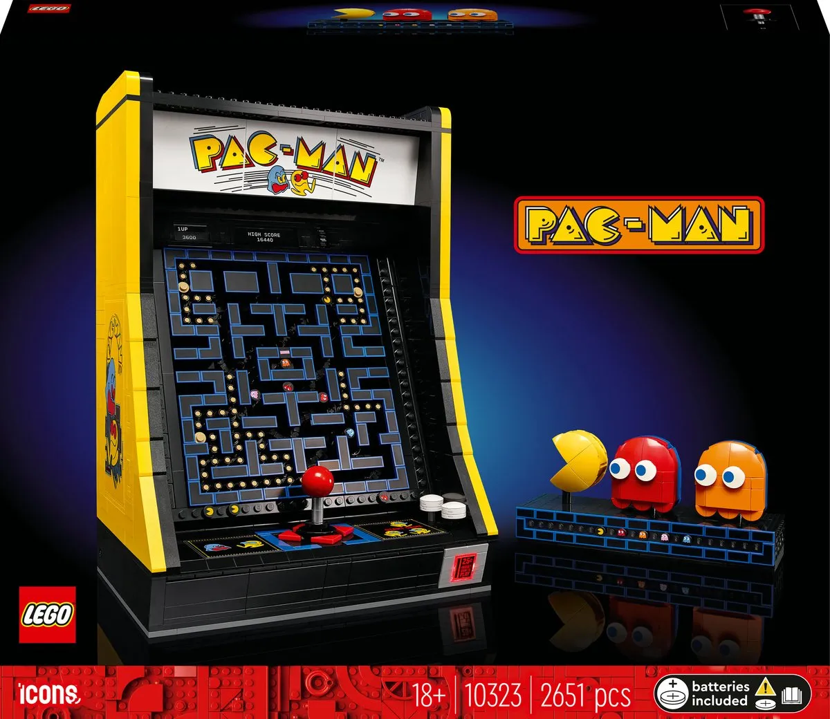 LEGO Icons PAC-MAN Arcade 10323