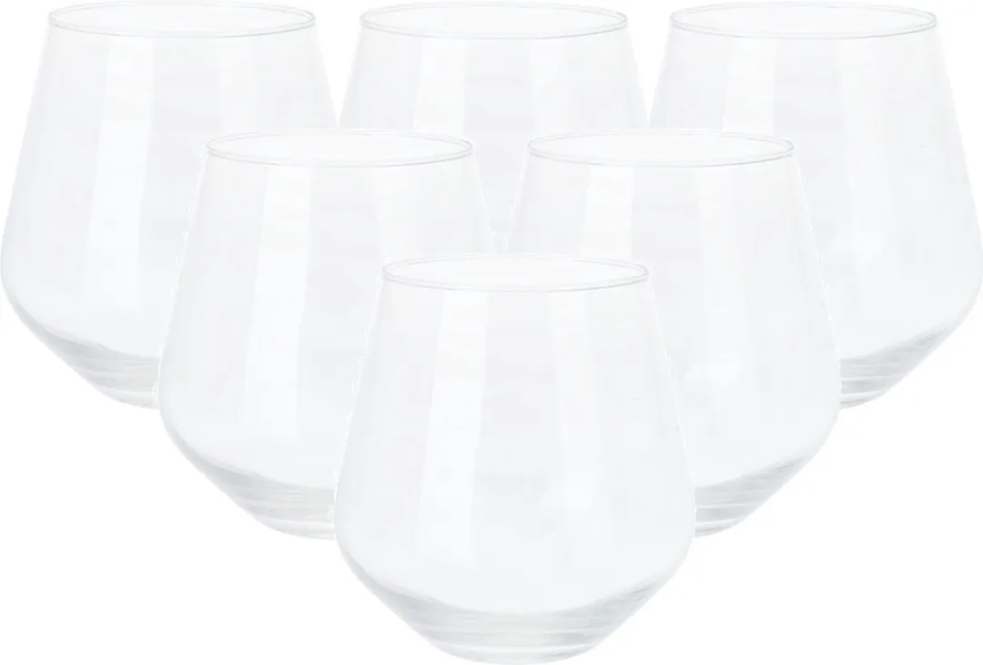 Excellent Houseware Whiskeyglazen 8x