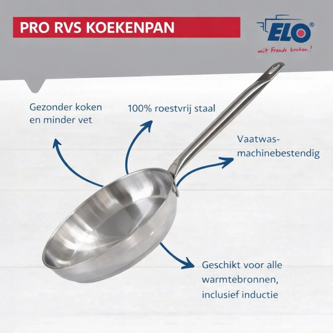 Fackelmann Elo Profi Keukengerei Set 9697050 - 4-delig Roestvrij staal