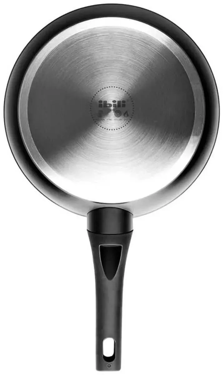 Ibili Nova Cream Koekenpan 24cm - Zwart
