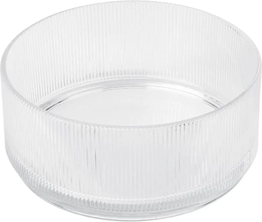 Stelton Pilastro - Serveelschaal - 21 x 9 x 21 cm - Glas - Transparant