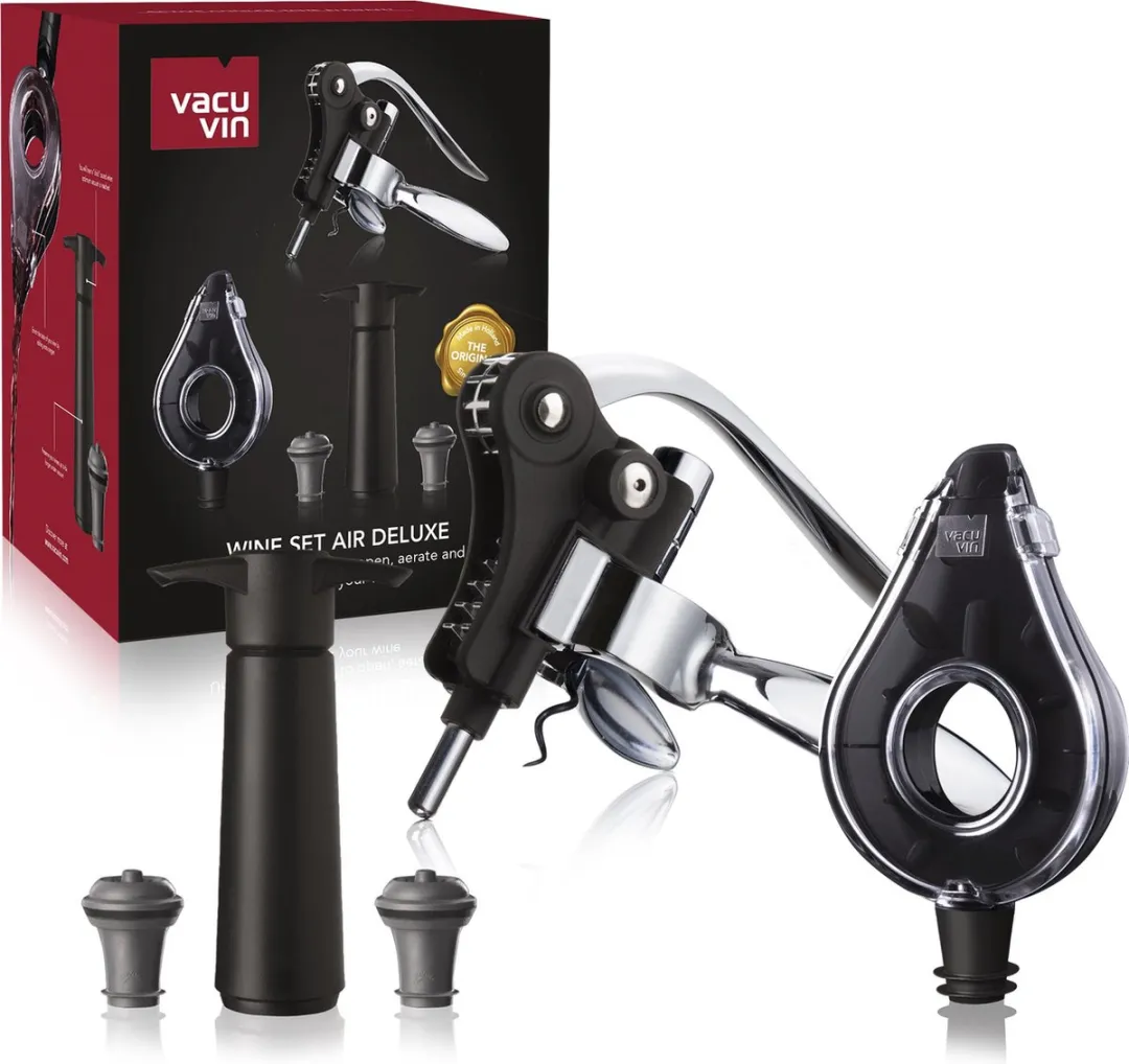 VacuVin Wine Set Air Deluxe