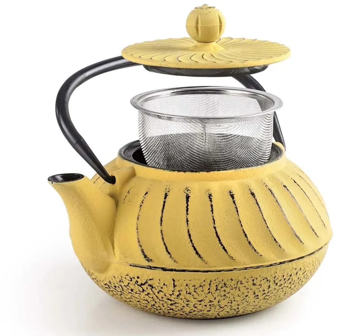 Ibili Ijzer Chinese Theepot 0.80L - Goud