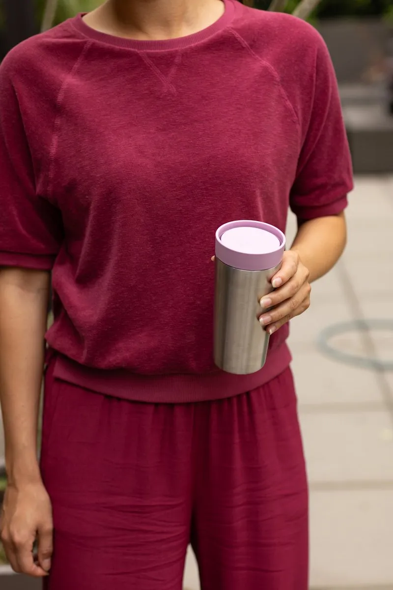 Brabantia Make & Take Thermosbeker 360ml - Lilac Pink