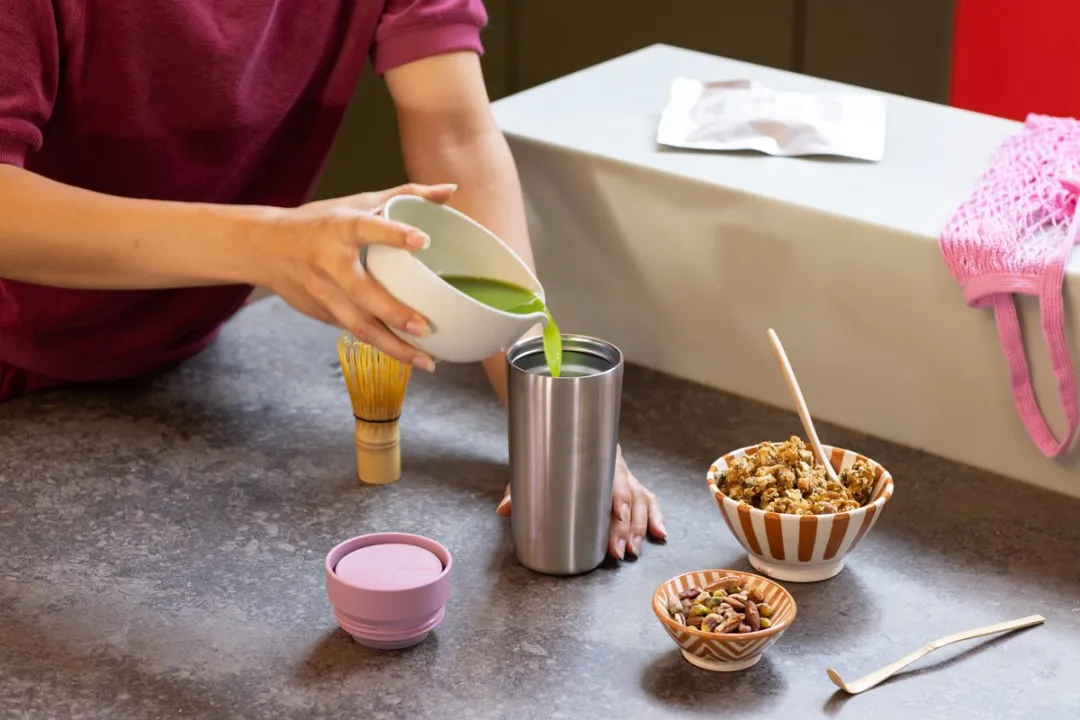 Brabantia Make & Take Thermosbeker 360ml - Lilac Pink - afbeelding 6 van 6
