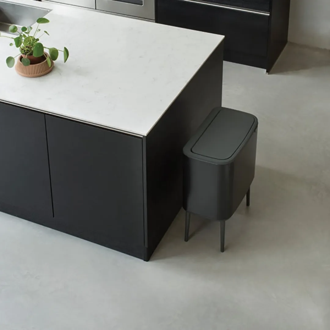Brabantia Bo Touch Bin Prullenbak 316067 - 3x11L - Matt Black