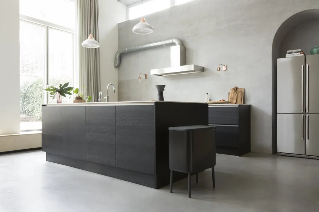 Brabantia Bo Touch Bin Prullenbak 316067 - 3x11L - Matt Black