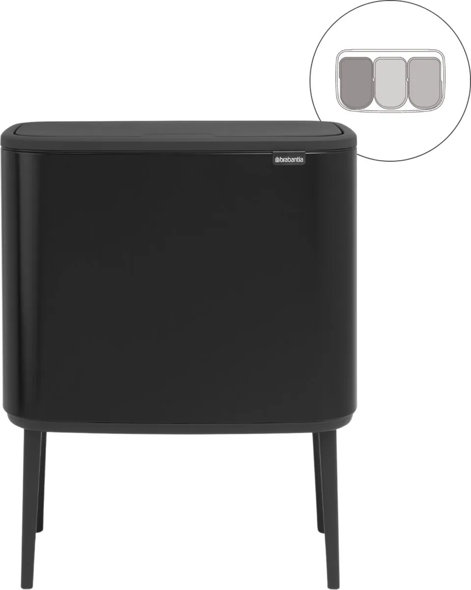 Brabantia Bo Touch Bin Prullenbak 316067