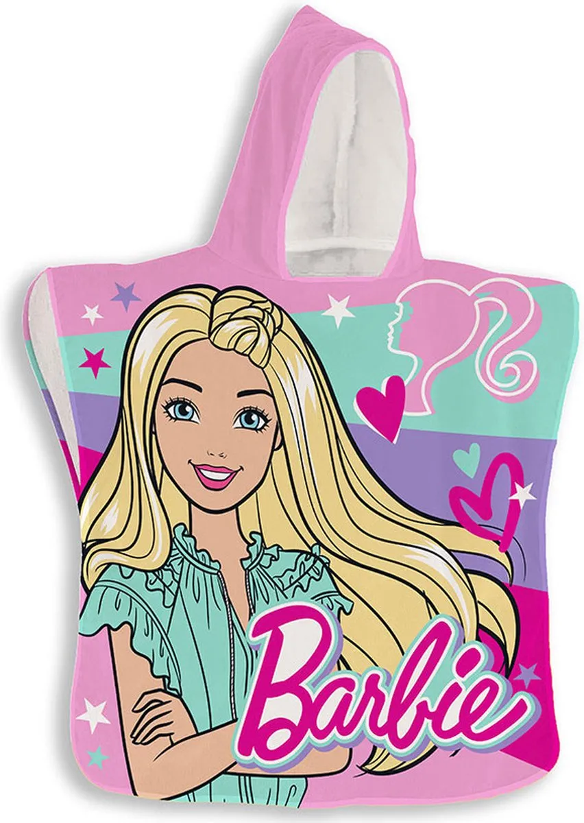 Barbie Hearts Poncho