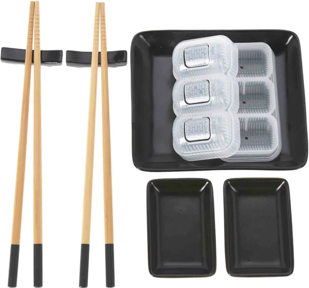 Excellent Houseware Sushi Serveer Set 8-delig