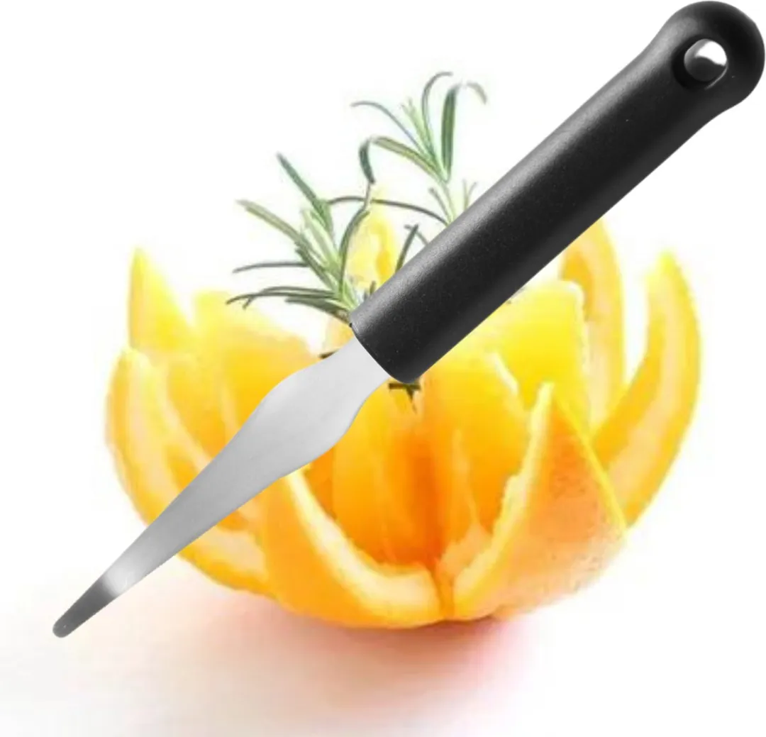 HENDI Grapefruitmes 210mm - Zwart - Roestvrij staal