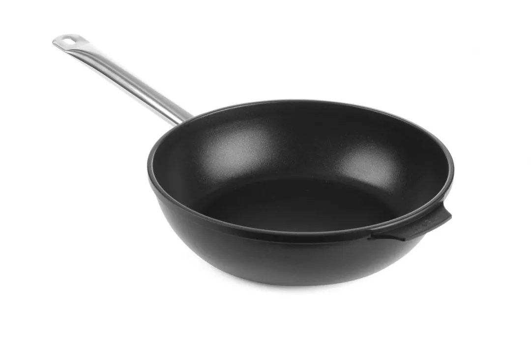 HENDI Hapjespan Ø28cm - Titanium Coating - Zwart