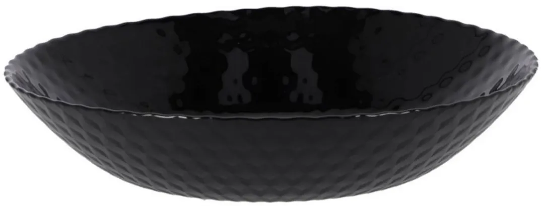 Luminarc Pampille Diep Zwart Soepbord 20 cm - Gehard Glas