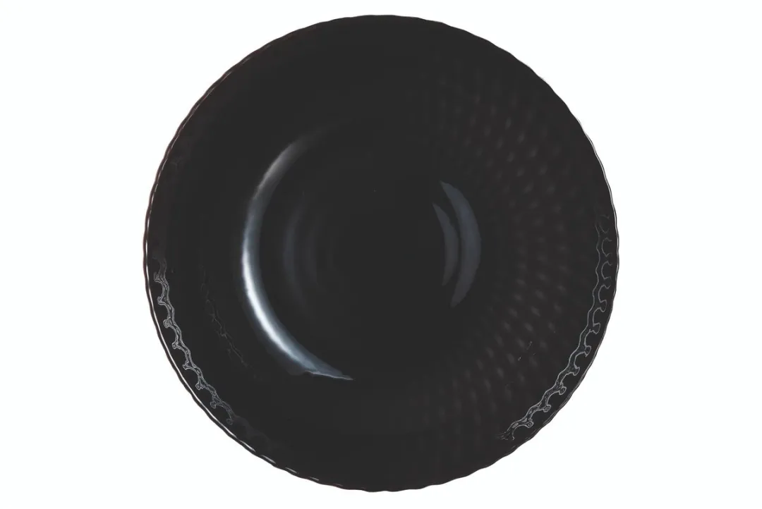 Luminarc Pampille Diep Zwart Soepbord 20 cm - Gehard Glas