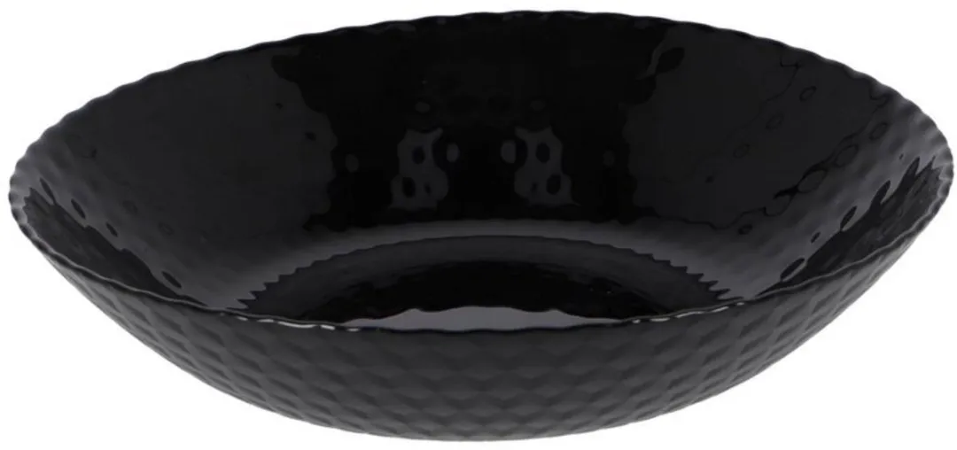 Luminarc Pampille Diep Zwart Soepbord 20 cm - Gehard Glas