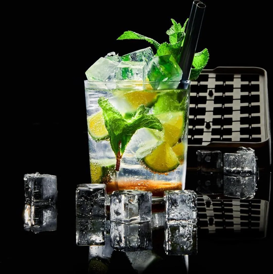 Lurch - ijsblokjesvorm - ijsblokjes 2x2 cm - siliconen