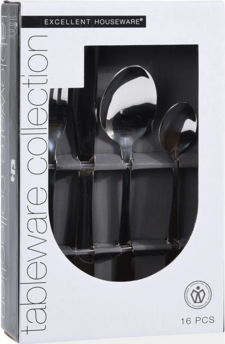 Excellent Houseware Bestekset 48-delig - 12 Personen - Zilver