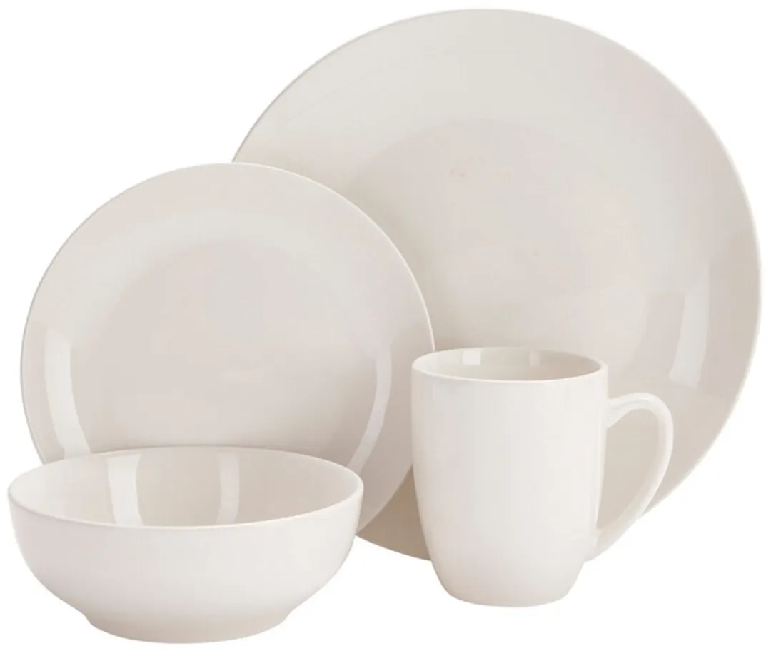 Excellent Houseware Servies 32-delig - Wit Porselein