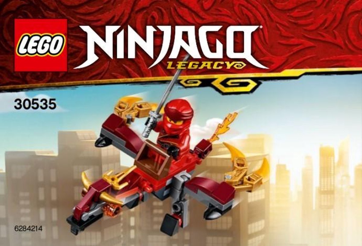 LEGO Ninjago Kai en de Vuurdraak Zakje - 30535 (Polybag)