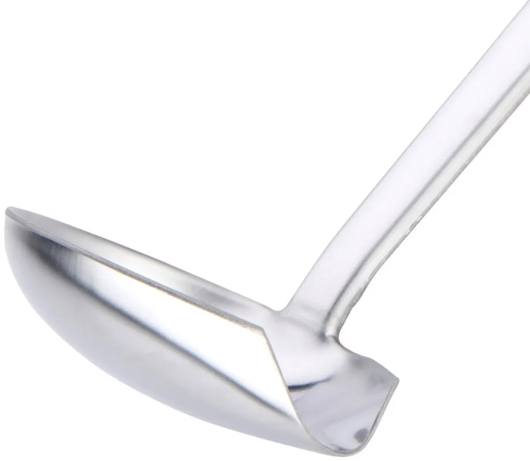 Alpina Sausopscheplepels RVS 28x7cm - 2 Stuks