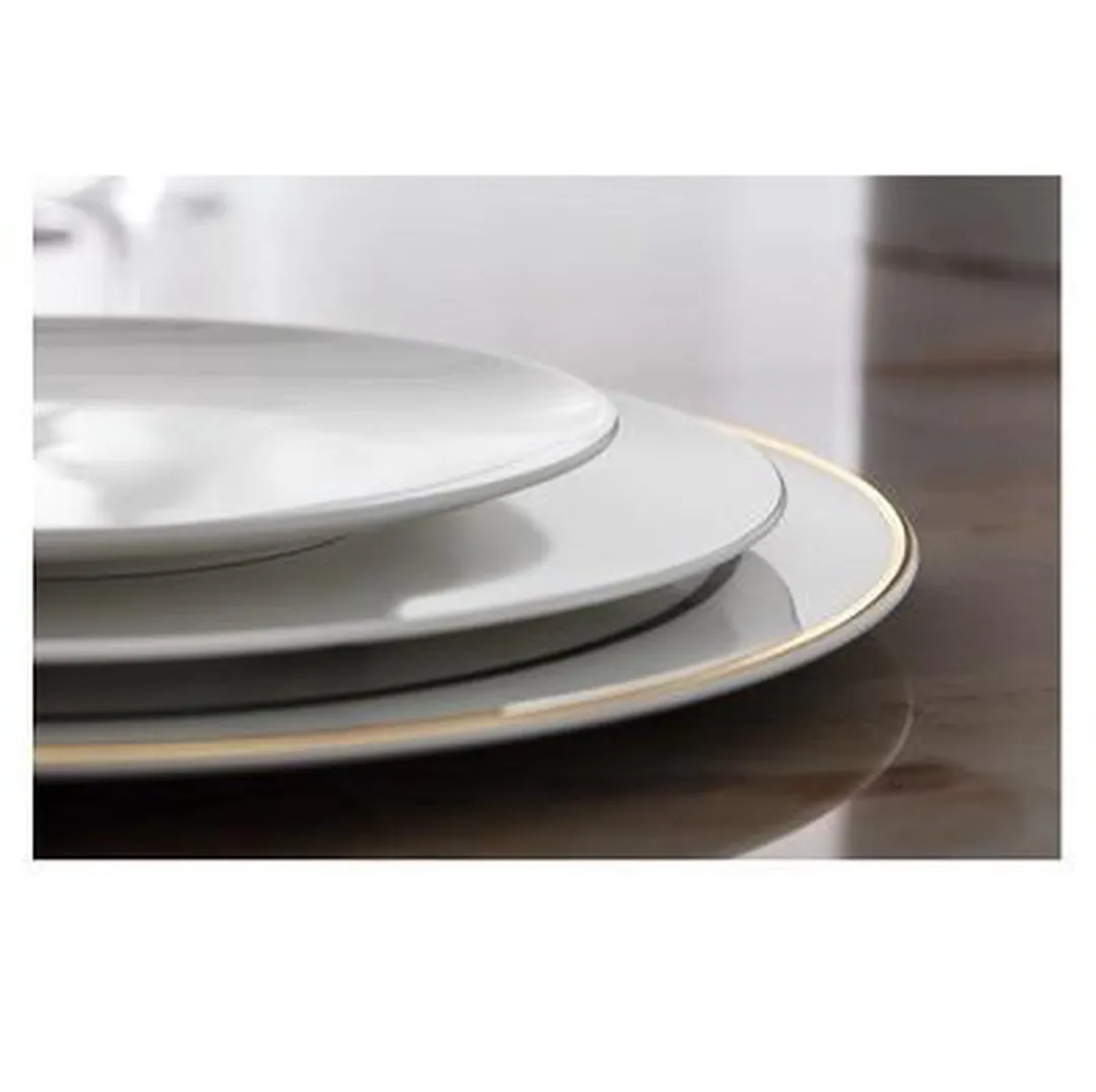 Villeroy & Boch Anmut Gold Onderbord 32cm - Wit/Goud