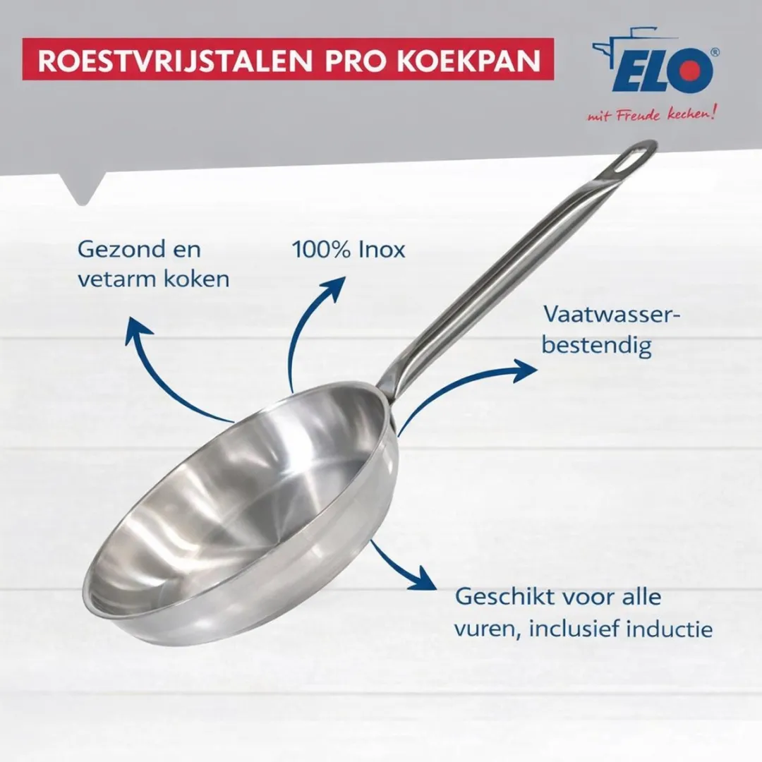 Fackelmann Elo 9879750 Keukenset - 4-delig Roestvrij staal