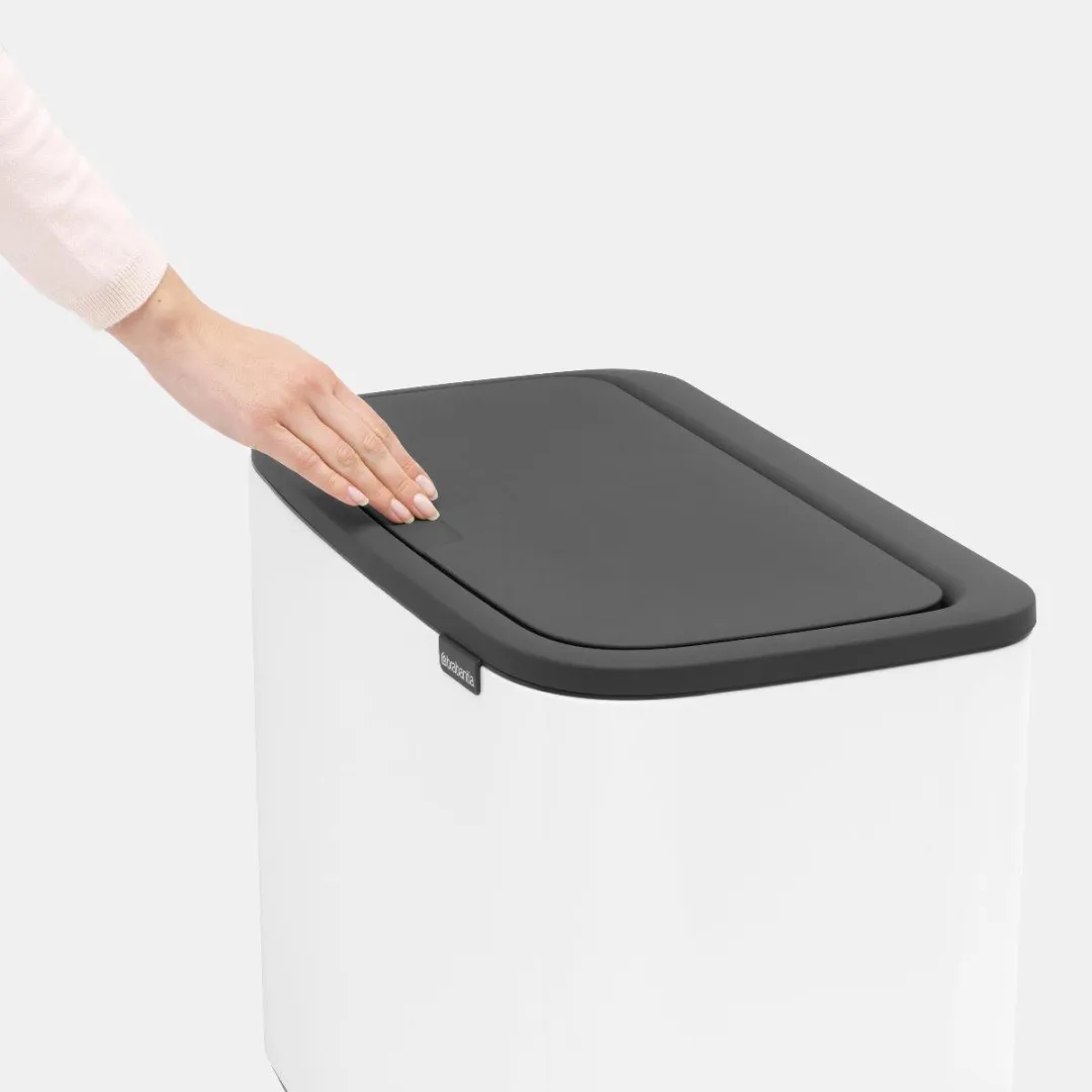 Brabantia Bo Touch Bin Prullenbak 313523 - 3x11L - Wit - afbeelding 6 van 6