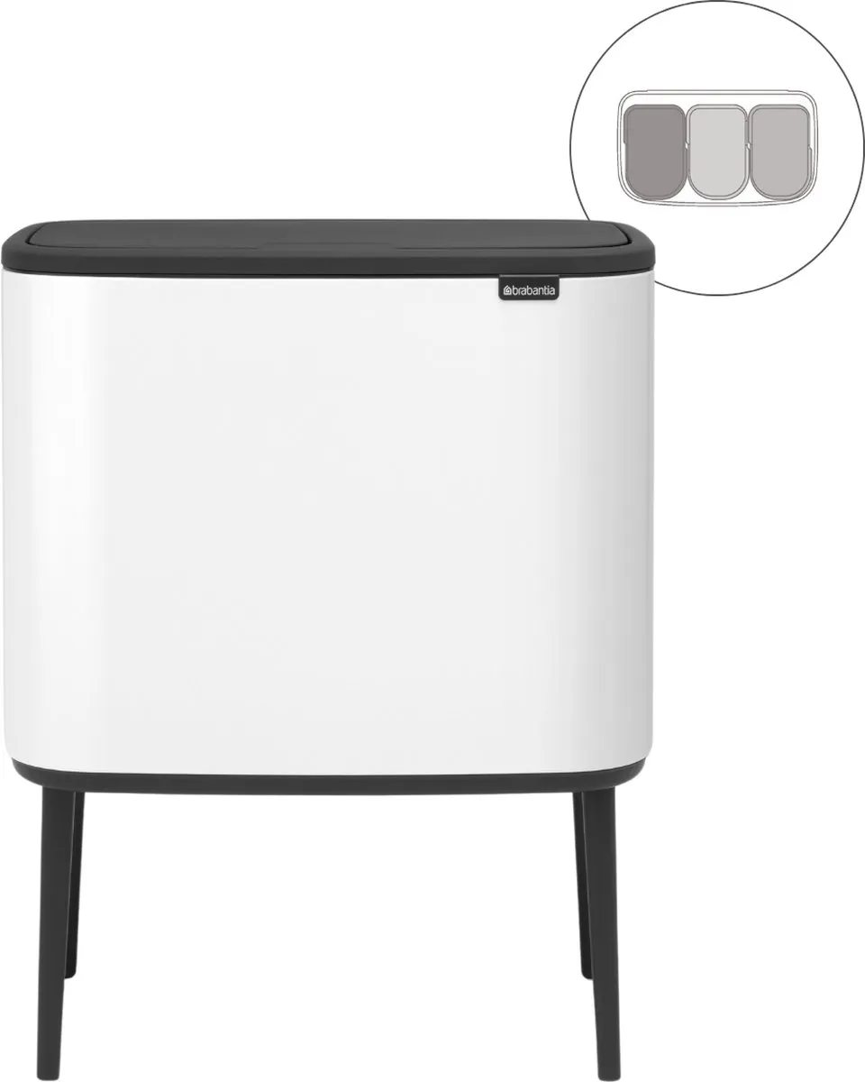 Brabantia Bo Touch Bin Prullenbak 313523