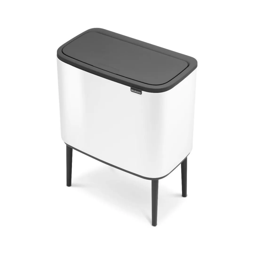 Brabantia Bo Touch Bin Prullenbak 313523 - 3x11L - Wit