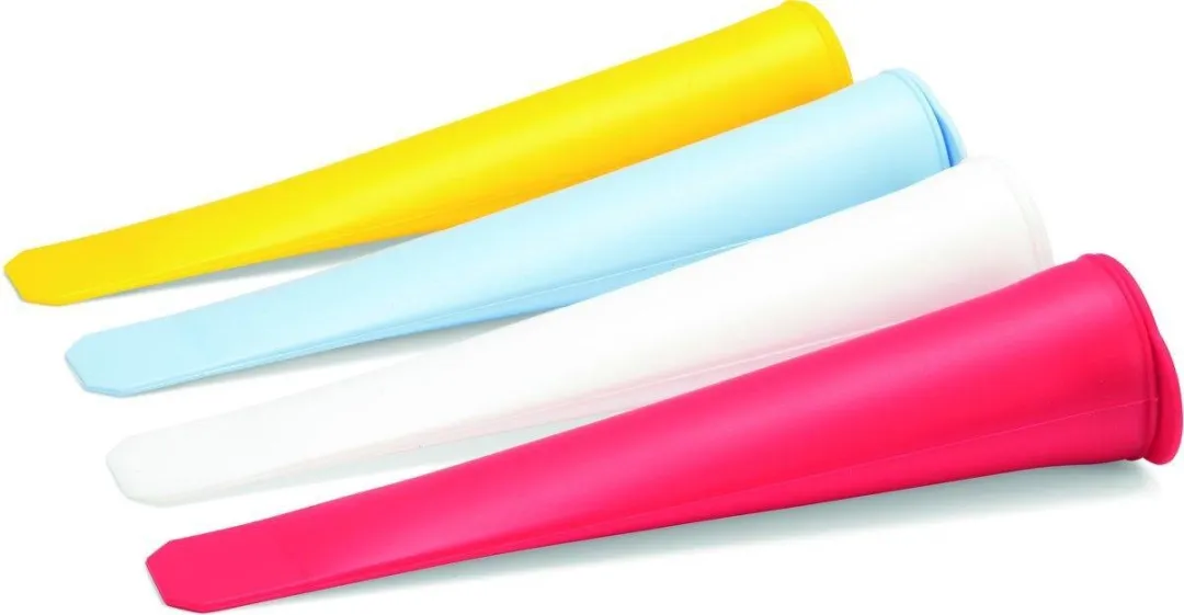 Set siliconen ijsvormpjes 4 dlg.