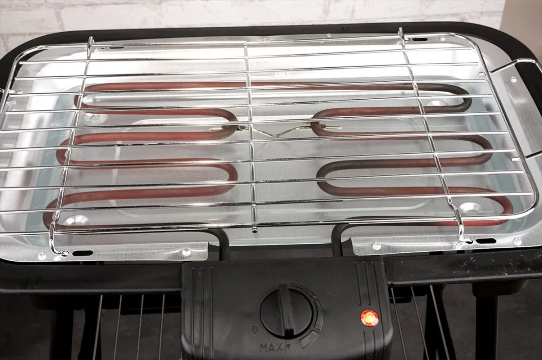 Alpina BBQ Elektrisch 2000W - 2-in-1 Binnen/Buiten - 10 Burgers