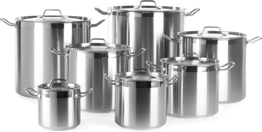 HENDI Kookpan 70L Inductie - Ø450mm Zilver
