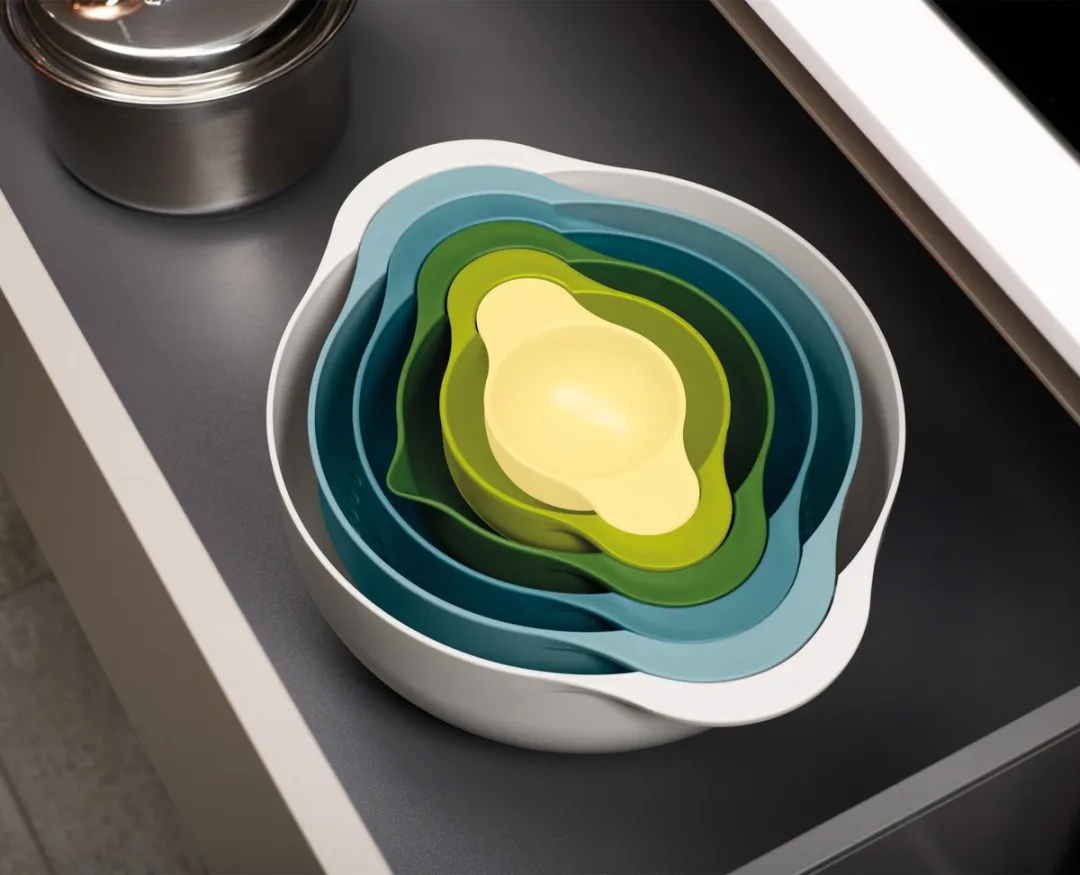 Joseph Joseph Duo Opal Voedselbereidingsschalen - 6-delig Multicolor - afbeelding 6 van 6