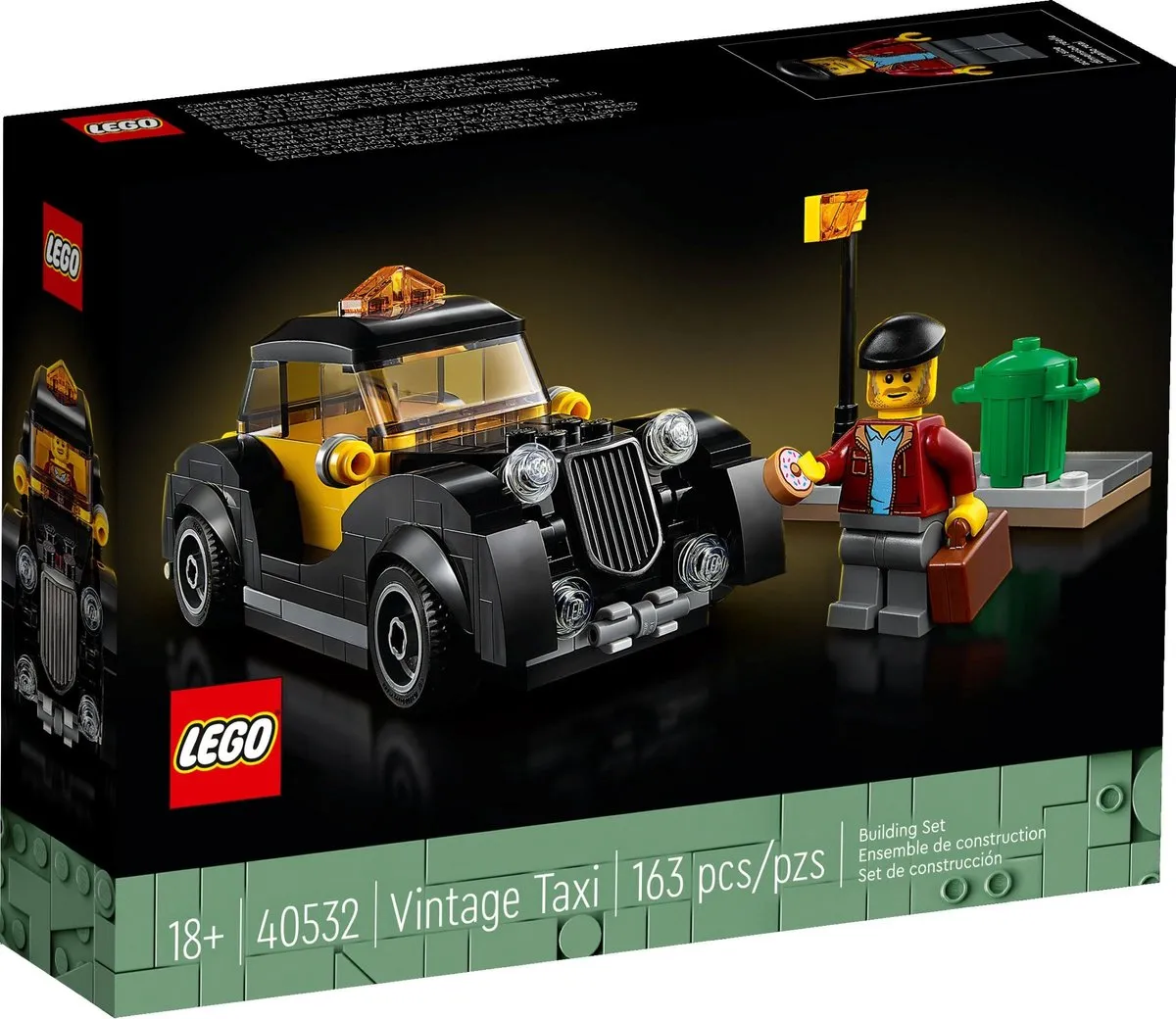 LEGO Vintage Taxi 40532 - 163 Stukken - Geel/Zwart