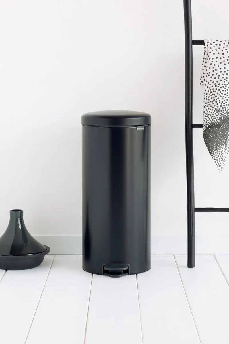 Brabantia NewIcon Prullenbak 30L Matt Black - afbeelding 6 van 6