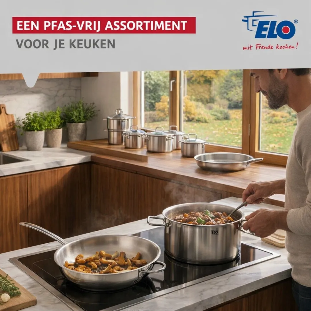 Fackelmann Elo Profi Keukengerei Set 3-delig - Roestvrij staal
