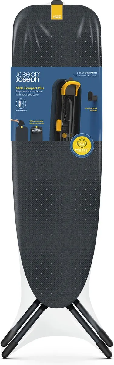 Joseph Joseph Glide Compact Strijkplank 5028420008517 - Zwart