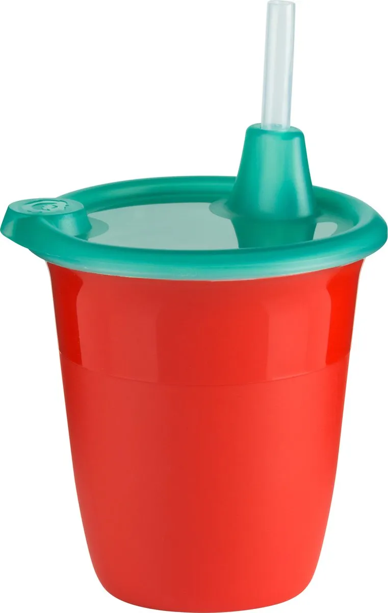 Trudeau Leon Drinkbeker - Incl Rietje Speciaal voor Kinderen - 250 ml