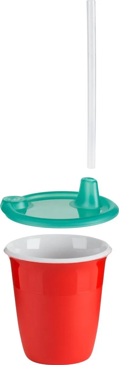 Trudeau Leon Drinkbeker - Incl Rietje Speciaal voor Kinderen - 250 ml