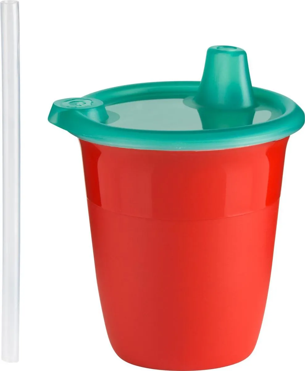 Trudeau Leon Drinkbeker - Incl Rietje Speciaal voor Kinderen - 250 ml