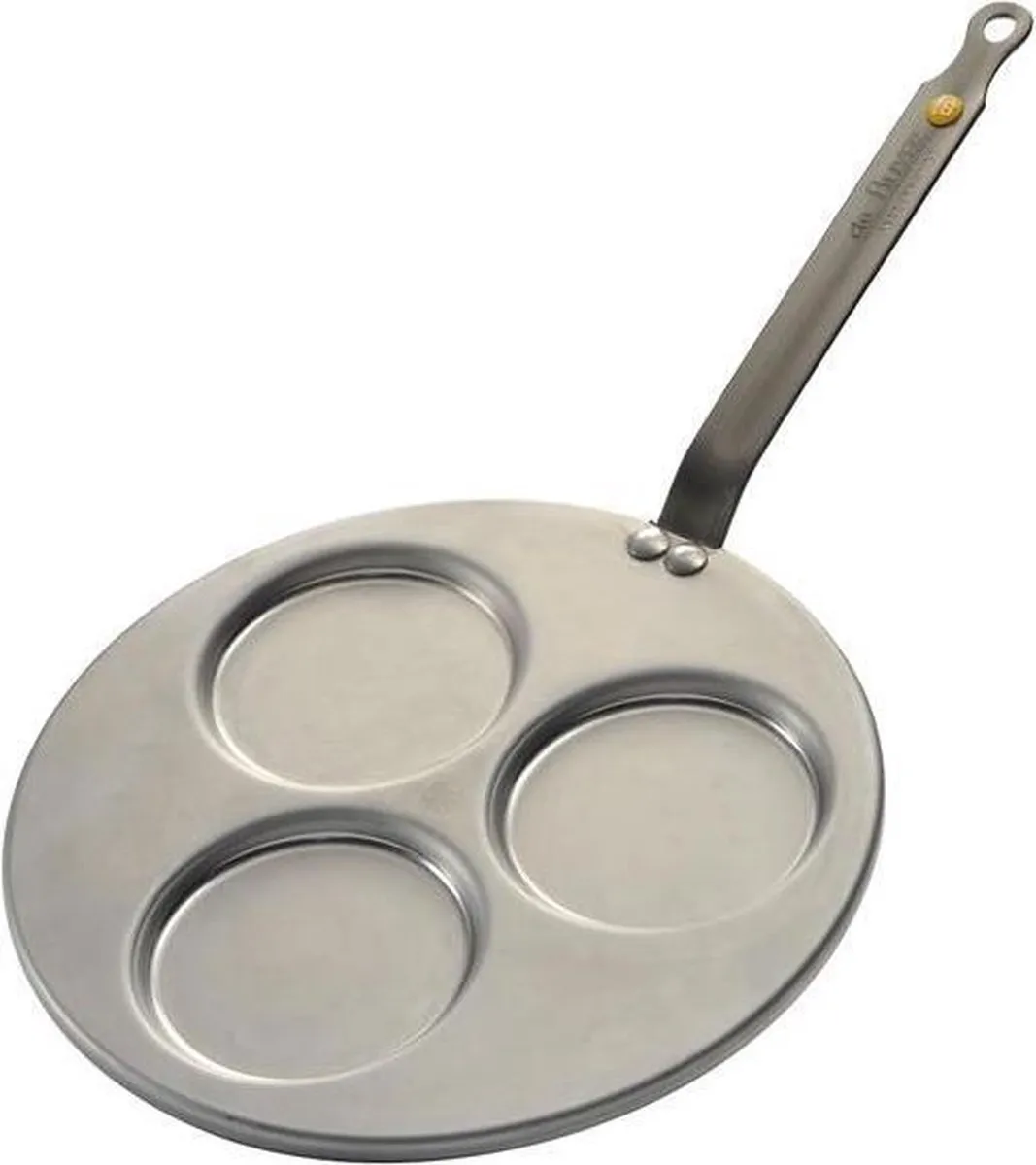 DeBuyer Mineral B Tri-Blinispan 27cm - 3x10cm - Grijs